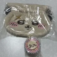 ちいかわ　おかお巾着　手作りおやつチャーム　平成女児チョコ　ラッコ