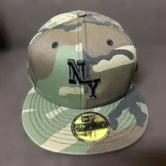 New Era 59FIFTY NY迷彩キャップ 7 3/8 送料無料