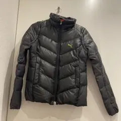 PUMA 2WAYダウンジャケット 切替ドット 袖着脱可 ゴルフウェア