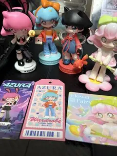 popmart AZURA SKULLPANDAフィギュア 3体セットまとめ売り - メルカリ