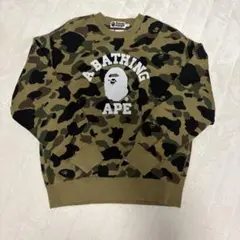 A BATHING APE カモフラージュ　トレーナー