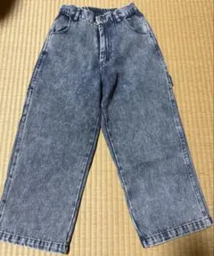 ワイドパンツデニム