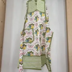 Jessie Steele エプロン 花柄 ストライプのサムネイル
