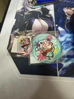 ドズル社キャラクターくじ おらこちゃん手鏡 アクリルキーホルダー 缶