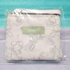 販売価格1100円　Disney 100 ミッキーマウス ポーチ　小物入れ