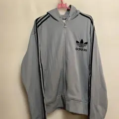 adidas ジップアップパーカー XOサイズ