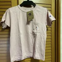 新品　Champion ピンク Tシャツ 140