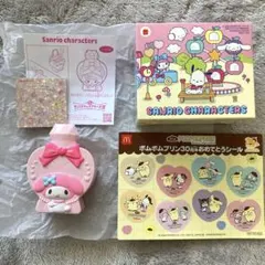 ハッピーセット サンリオ マイメロディ ポムポムプリン シール