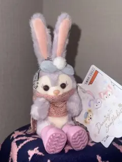 ディズニーシー　ダンシングスノーフレークス　ステラルー　ぬいぐるみチャーム