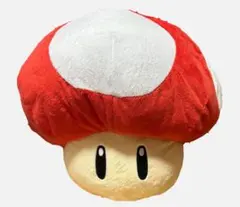 スーパーマリオ　特大サイズぬいぐるみ　スーパーキノコ