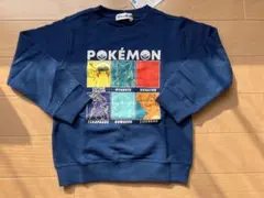 お値下げ！新品♪ポケモン トレーナー 110 ネイビー