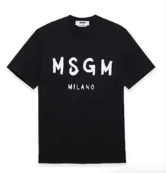 MSGM MILANO ロゴ Tシャツ ブラック