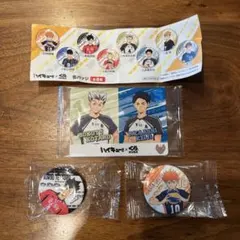 ハイキュー!! くら寿司　缶バッジ　びっくらポン