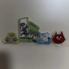 かいけつゾロリ　ステッカーとメモスタンド２個とアクリルクリップ