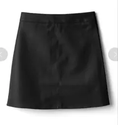 GRL レザーミニスカート ブラック ハイウエスト 美シルエット