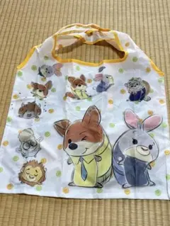 美品★ディズニー　ズートピア　ツムツム　エコバッグ