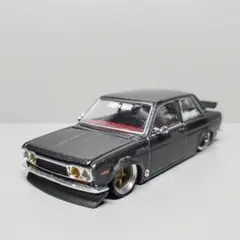 1/24 アシェット 国産名車 ブルーバード 510 旧車 改造車 カスタム