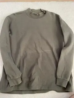 【完売品】UNIQLO U XL カーキ 長袖スウェット