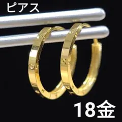 18金 K18 天然ブラックスターサファイア ぶら下がり ピアス ジュエリー 