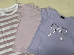 90サイズ　半袖Tシャツ3枚セット　無印・next・プティマイン