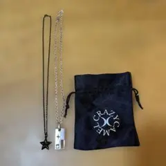 CRAZYCAMELスターとプレートネックレスセット