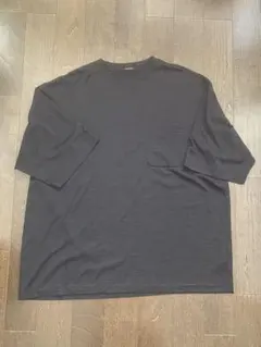【極美品】COMOLI 24SS サマーウールTシャツ チャコール サイズ4のサムネイル
