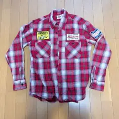 Dickies チェック柄ネルシャツ M