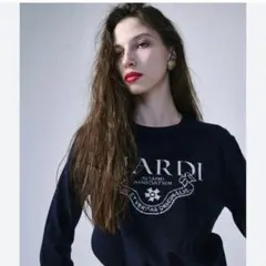 マルディメクルディMARDI MERCREDI ニットセーター　ネイビーのサムネイル