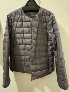 ウルトラライトダウン コンパクトジャケット Mサイズ　グレー