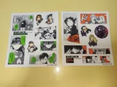 【2枚セット】ブラックラグーン シールくじ エクストラエディション