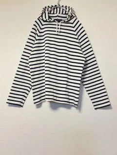 セントジェームス フーデッド L/S ボーダー Tシャツ フランス製 4 00sのサムネイル