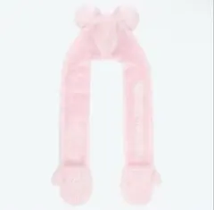 ミッキー マフラーキャップ ピンク パルパルーザ