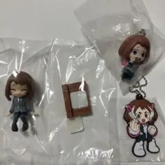 ヒロアカ　麗日お茶子　フィギュア　ラバーマスコット　キーホルダー