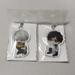 ユーリ!!! on ICE ぎゅぎゅっとアクキー もぐもぐver. 2点セット