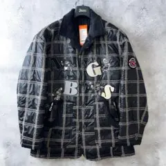 新品 8.9万 アンジェロ ガルバス 中綿 ジャケット ブルゾン メンズ L 黒のサムネイル
