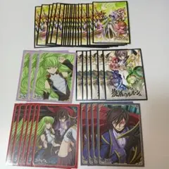 コードギアス　スリーブ　C.C. ルルーシュ　キャラスリ　5種　まとめ売り