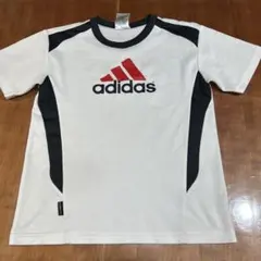 adidas CLIMLITE Tシャツ 140 白/黒/赤