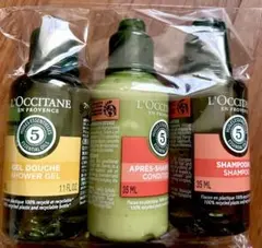 L'OCCITANEロクシタンシャンプー、コンディショナー、ジェル 3本セット