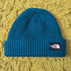 THE NORTH FACE ニット帽 青色
