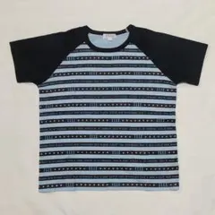 【ELLE PETITE 】キッズ 半袖 Tシャツ ストライプハート 150cmのサムネイル