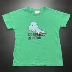 CONVERSE ALLSTAR キッズ Tシャツ グリーン 130のサムネイル