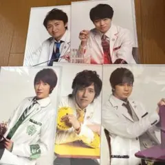 2012 嵐のワクワク学校 クリアファイル 5枚セット