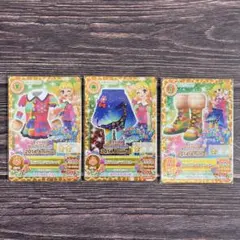 アイカツカード　冴草きい　カラフルジラフコーデ　 2014 Animal