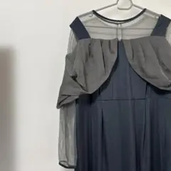 パーティードレス　結婚式　大きいサイズ