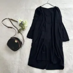 【アーバンリサーチ】KBF ブラック ロングカットソーワンピース a2937