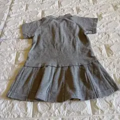 コムサデモード フォセット ポロワンピース 90cm グレー 女の子のサムネイル