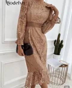 SHEIN シーイン パーティードレス お呼ばれドレス 結婚式ドレス Lのサムネイル