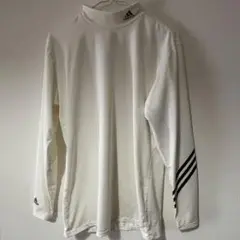 adidas ハイネック長袖シャツ 0/XG ホワイト
