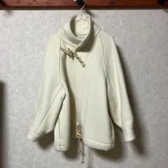 HYKE ハイクDOUBLE FACE DUFFLE JACKET ベージュ 1