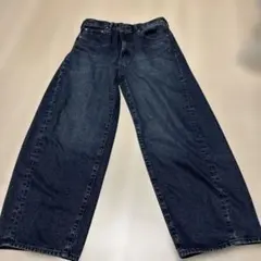 GU バレルレッグデニムパンツ サイズ32